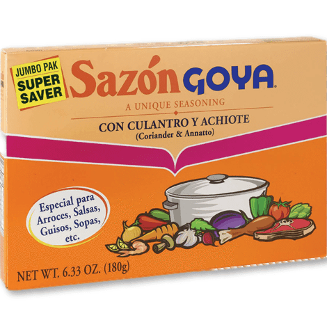 GOYA SAZON CULANTRO Y ACHIOTE - Emma's Premium Inmate Care Package Services 