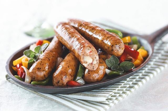 AIDELLS ARTICHOKE & GARLIC CHICKEN SAUSAGE