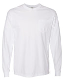 JERZEES LONG SLEEVE POCKET T SHIRT - Emmas Premium Services