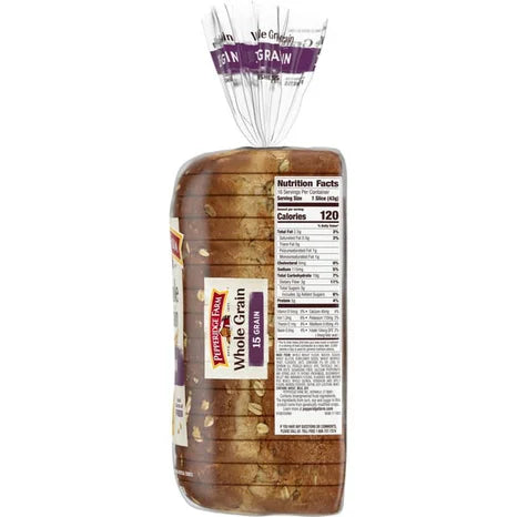 PEPPERIDGE FARM 15 GRAIN BREAD - 2 LOAF