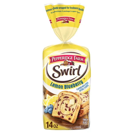 PEPPERIDGE FARM LEMON BLUEBERRY BREAD