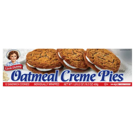 LITTLE DEBBIE OATMEAL CREME PIES