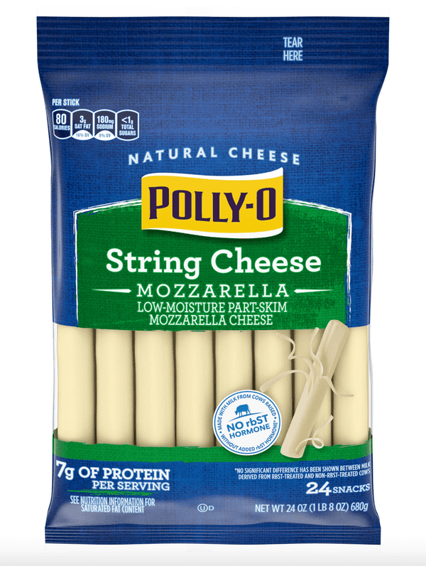 POLLY O STRING CHEESE (48 PIECES) - Emmas Premium Services