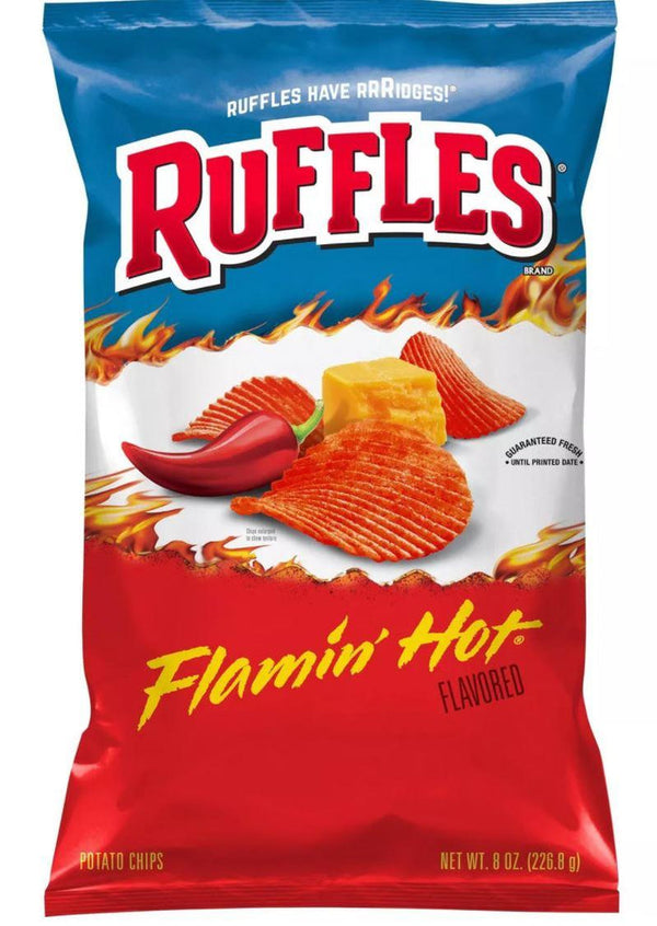 RUFFLES CHIP FLAMMIN HOT - Emmas Premium Services